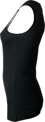 Майка женская Jane 150, черная — изображение 3