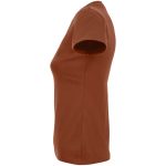 Футболка женская Imperial Women 190, коричневая (терракотовая) — изображение 3