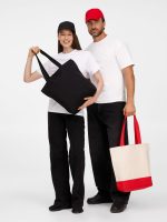 Сумка для покупок на молнии Shopaholic Zip, черная — изображение 5