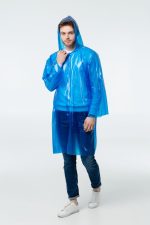 Дождевик-плащ BrightWay, синий — изображение 5