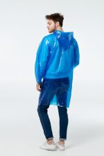 Дождевик-плащ BrightWay, синий — изображение 6