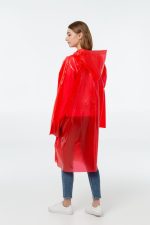 Дождевик-плащ BrightWay, красный — изображение 6