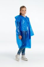 Дождевик-плащ детский BrightWay Kids, синий — изображение 5
