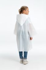 Дождевик-плащ детский BrightWay Kids, белый — изображение 7