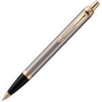 Ручка шариковая Parker IM Core K321 Brushed Metal GT M — изображение 4