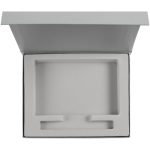 Коробка Rime под блокнот и ручку, серебристая — изображение 3