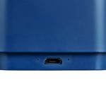 Беспроводная колонка с подсветкой гравировки Glim, синяя — изображение 6