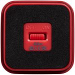 Беспроводная колонка с подсветкой гравировки Glim, красная — изображение 7