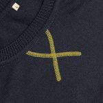 Джемпер Stitch с контрастной отделкой, синий с зеленым — изображение 3