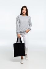 Сумка для покупок с регулируемыми ручками Leta, черная — изображение 7