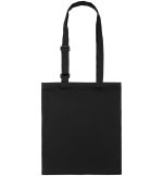 Сумка для покупок с регулируемыми ручками Leta, черная — изображение 4