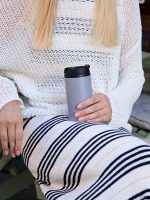 Термостакан Canella, серый матовый — изображение 6