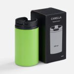 Термостакан Canella, зеленый матовый (яблоко) — изображение 5