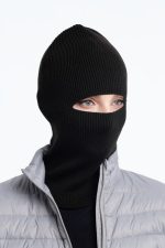 Шапка-балаклава Helma, черная — изображение 6