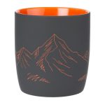 Кружка Surprise Touch с покрытием софт-тач, оранжевая — изображение 3