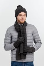 Варежки Heat Trick, серый меланж — изображение 4