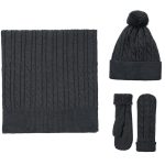 Шарф Heat Trick, темно-серый меланж — изображение 5