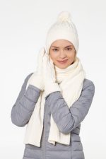 Шапка Heat Trick, белая (молочная) — изображение 5