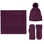 Шарф Heat Trick, баклажановый — изображение 5