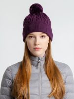 Шапка Heat Trick, баклажановая — изображение 5