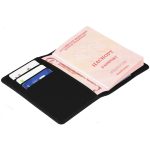 Обложка для паспорта Nebraska, черная — изображение 4