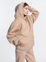Худи Kulonga Oversize, бежевое (песочное) — изображение 7