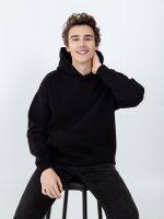 Худи Kulonga Oversize, черное — изображение 5