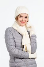 Шарф Nordkapp, белый (молочный) — изображение 6