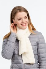 Шарф Nordkapp, белый (молочный) — изображение 5