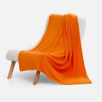 Плед Plush, оранжевый — изображение 5