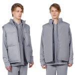 Жилет двусторонний V2, серый — изображение 7