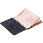 Обложка для паспорта Kalsa Palermo, синяя — изображение 3