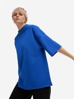 Футболка унисекс оверсайз T1, синяя — изображение 6