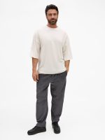 Футболка унисекс оверсайз T1, молочно-белая — изображение 3