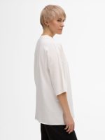 Футболка унисекс оверсайз T1, молочно-белая — изображение 6