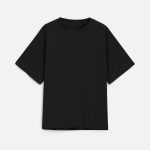 Футболка унисекс оверсайз T2, черная — изображение 7