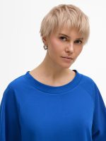 Футболка унисекс оверсайз T2, синяя — изображение 7