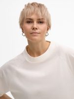 Футболка унисекс оверсайз T2, молочно-белая — изображение 7