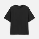 Футболка унисекс оверсайз T3, черная — изображение 7