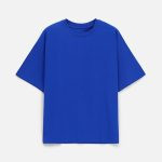 Футболка унисекс оверсайз T3, синяя — изображение 7