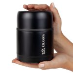 Термос для еды Relaxika 500, черный — изображение 6