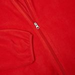 Куртка флисовая унисекс Fliska, красная — изображение 4