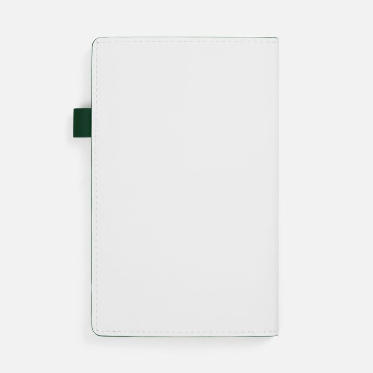 Ежедневник White Shall, недатированный, бело-зеленый — изображение 2