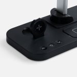 Настольная лампа с беспроводной зарядкой Power Light, черная — изображение 5