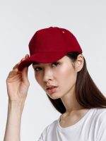 Бейсболка Standard, бордовая — изображение 4