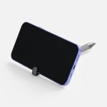 Ручка шариковая Standic с подставкой для телефона, серая — изображение 5