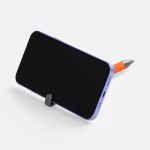 Ручка шариковая Standic с подставкой для телефона, оранжевая — изображение 5