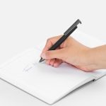 Ручка шариковая Standic с подставкой для телефона, черная — изображение 4