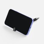 Ручка шариковая Standic с подставкой для телефона, черная — изображение 5