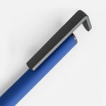 Ручка шариковая Standic с подставкой для телефона, синяя — изображение 3